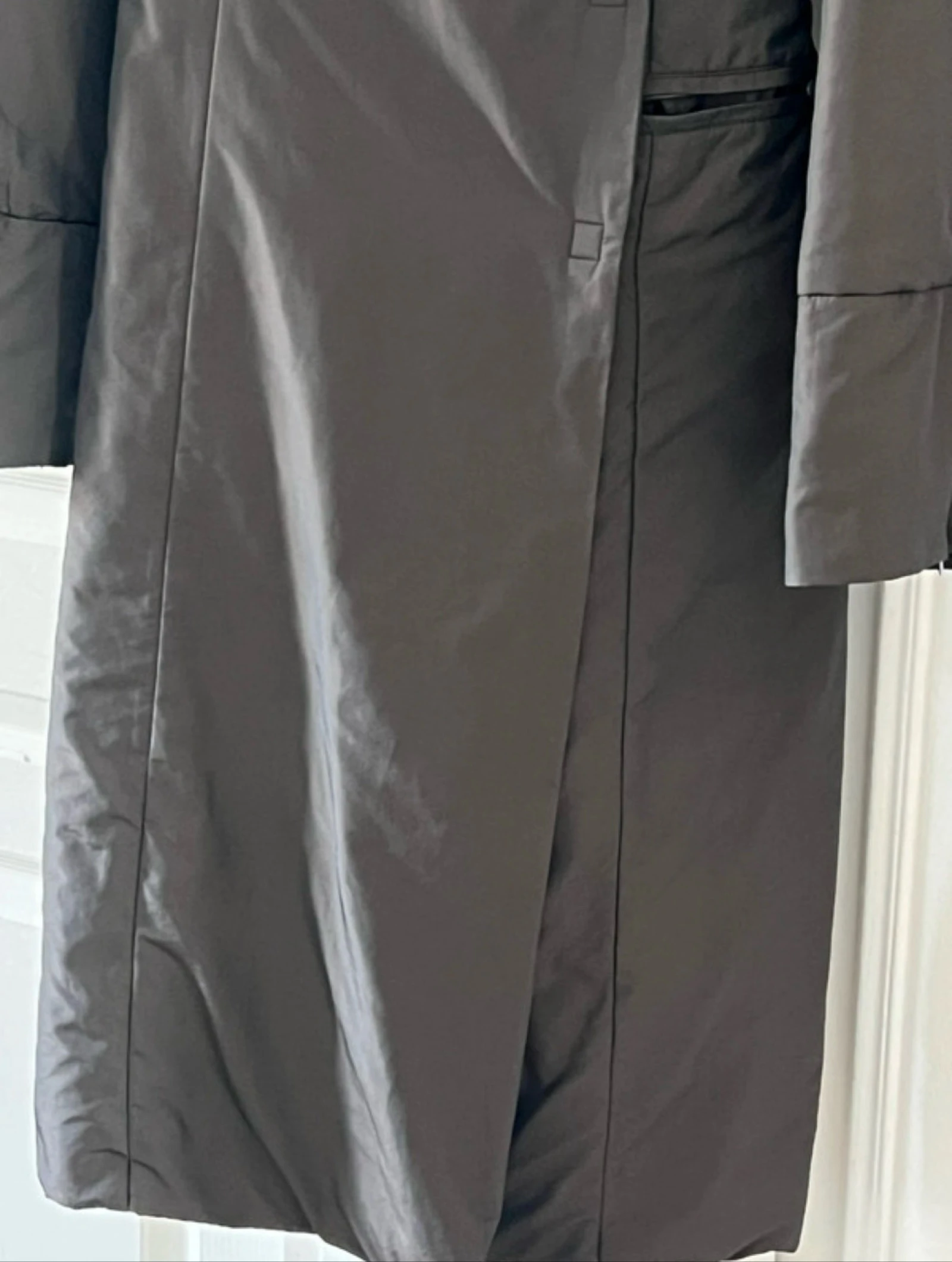 La Fée Maraboutee long khaki puffer jacket – photo 10